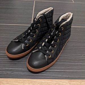 Juicy Couture Black Sneaker Boots